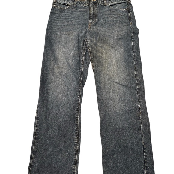 Vintage Nautica Men's Relaxed Fit Dark Blue Jeans 36/30 - Picture 1 of 8